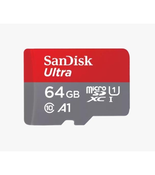 Флеш карта microSD 64Gb SanDisk microSDXC Class 10 Ultra UHS-I A1 140MB/s
