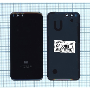 Задняя крышка для Xiaomi Mi 6 черный