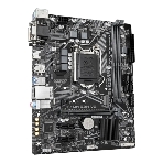 Материнская плата Gigabyte H410M S2H V2 2.1, LGA 1200, Intel Q470, 2xDDR4, 4xSATA, 1xM.2, 1xPCIe 3.0 x16, 2xPCIe x1, 1xHDMI, 1xDVI-D, 1xVGA, 1x 1Gb LAN, 2xUSB-A 3.2 Gen 1, 4xUSB-A 2.0, 3x3.5 мм, 7.1, mATX, фото6
