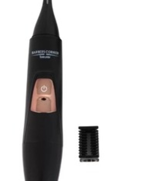 Триммер Beurer HR2000 черный (насадок в компл:1шт)