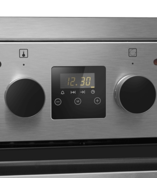 Плита электрическая Maunfeld MEC55CS08D серебристый, конфорок 4 шт, духовка 60 л, 50 см x 85 см x 60 см