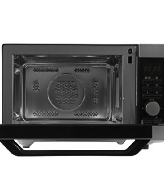 Микроволновая печь Panasonic NN-C69MSZPE нержавеющая сталь/черный, 30 л, 1000 Вт, переключатели - кнопки, поворотный механизм