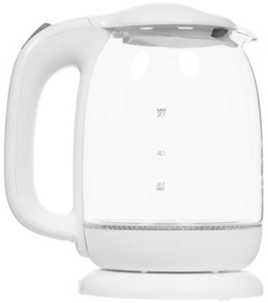 Электрочайник BQ KT1830G черный, 1.7 л, 2200 Вт, скрытый нагревательный элемент