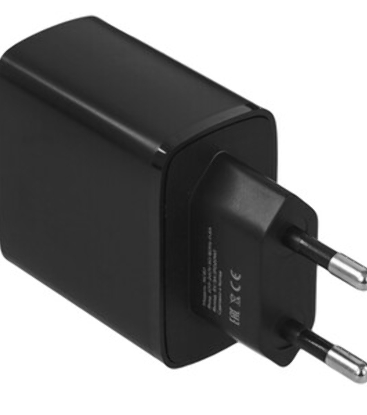 Сетевое зарядное устройство MORE CHOICE (4610196409912) NC60a черный - СЗУ 1USB-C 3.0A PD 20W быстрая зарядка для Type-C