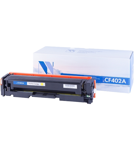Картридж лазерный NVPrint совместимый HP Laser Jet Pro M252, MFP M277 CF402A Yellow (1400k)