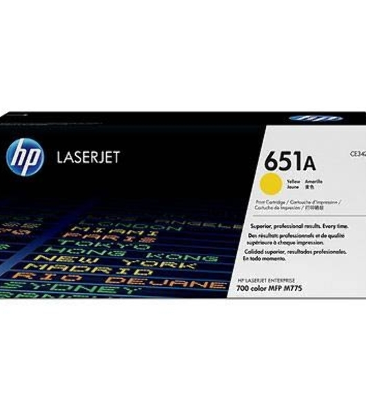 Картридж лазерный HP CE342A желтый LaserJet 700 Color MFP 775 (16000 стр.)