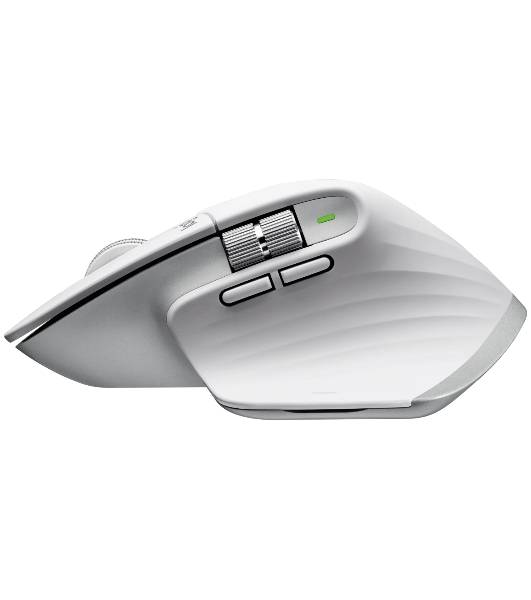 Мышь беспроводная Logitech MX Master 3s светло-серый, 8000 dpi, радиоканал, Bluetooth, USB, кнопки - 7