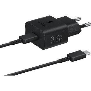 Сетевое зарядное устройство Samsung EP-T2510 25W 3A (PD) USB Type-C черный