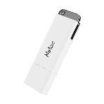 Флешка USB Netac U185 (NT03U185N-016G-20WH), 16Gb, USB 2.0, R/W 25/10, белый/серый, фото16