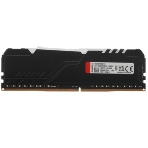 Оперативная память Kingston Fury Beast, DDR4, 16GB (1x16GB), 3600MHz, CL18, DIMM, с радиатором, RGB, черный, фото11