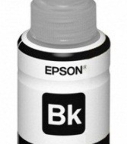 Чернила Epson T6641 (C13T66414A) черный (70 мл.) для L100/L110/L120/L132/L200/L210/L222/L300/L312/L350/L355/L362/L366/L456/L550/L555/L1300