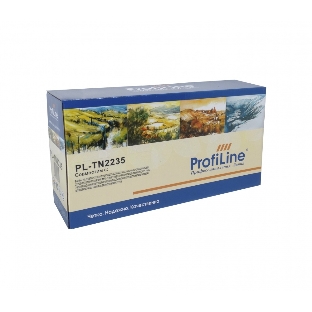 Картридж ProfiLine PL-TN-2235 для принтеров Brother HL-2130/2130R/2132/2132R/2135W/2220/2230/2240/2242D/2250/2270DW/2280DW/MFC-7360/7360N/7460DN/7860DW/DCP-7055/7055R/7055WR/7057/7057R/7060D/7060DR/7065DN/7070D/FAX-2840/2845R/2940 1200 копий