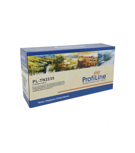 Картридж ProfiLine PL-TN-2235 для принтеров Brother HL-2130/2130R/2132/2132R/2135W/2220/2230/2240/2242D/2250/2270DW/2280DW/MFC-7360/7360N/7460DN/7860DW/DCP-7055/7055R/7055WR/7057/7057R/7060D/7060DR/7065DN/7070D/FAX-2840/2845R/2940 1200 копий
