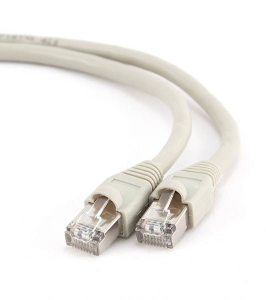 Патч-корд FTP Cablexpert cat.6, 0.5м, литой, многожильный серый