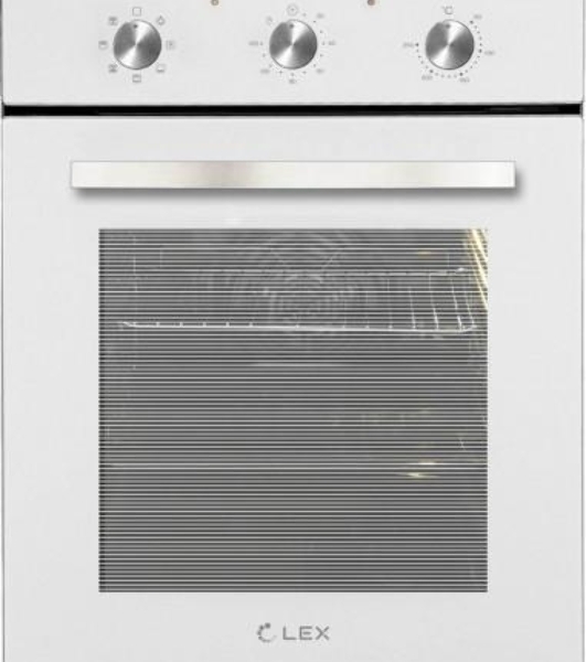 Духовой шкаф LEX EDM 4570 WH 55 л, таймер, 7 функций, встраиваемый