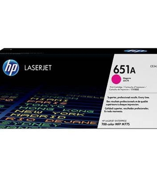Картридж лазерный HP CE343A 651A пурпурный для LaserJet 700 Color MFP 775 16000 стр.