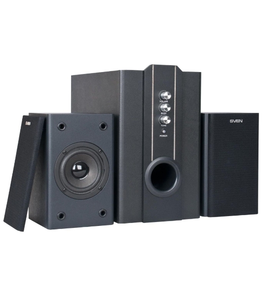 Акустическая система Sven SPS-820 2.1 черный 38Вт