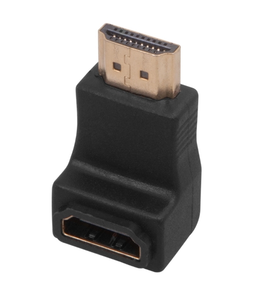 Переходник штекер Rexant HDMI - гнездо HDMI, угловой