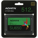 Накопитель SSD ADATA SU650, 512Gb, SATA III, 2.5', R/W 520/450, фото23