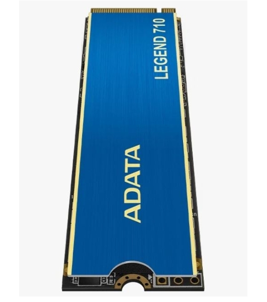 Накопитель SSD ADATA LEGEND 710, 512Gb, PCIe 3.0 x4, M.2 2280, NVMe, R/W 2400/1600, с радиатором