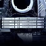 Оперативная память Kingston Fury Beast, DDR5, 16Gb (1x16GB), 5600MHz, CL40, DIMM, радиатор, белый, фото3