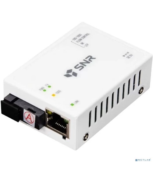 Медиаконвертер SNR 10/100/1000-Base-T/100/1000Base-FX, Tx/Rx: 1310/1550нм