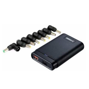 Универсальный БП для ноутбуков AСD NB895-90, 90вт макс., 15-20В, USB QC3.0, 9 коннекторов (вклюячая Lenovo прямоугольный) RTL