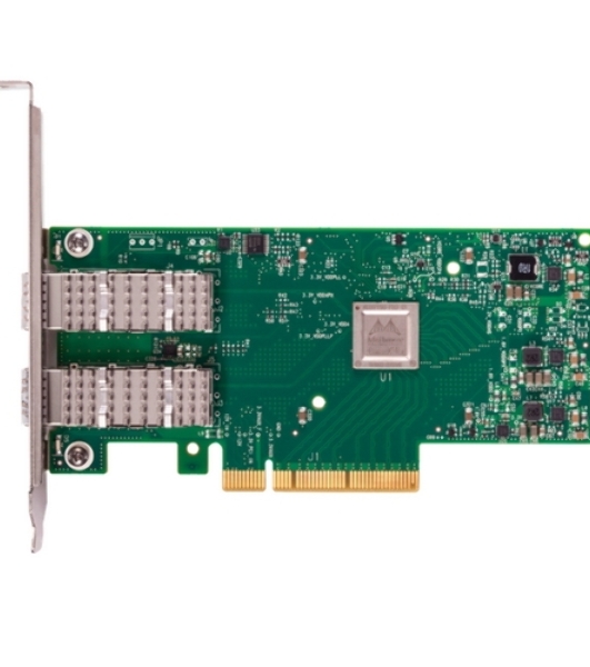 Сетевая карта Mellanox ConnectX-4 Lx EN network interface card, 10GbE dual-port SFP+, PCIe3.0 x8, tall bracket, ROHS R6