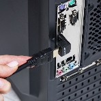 Переходник штекер Rexant HDMI - гнездо HDMI, угловой, фото4