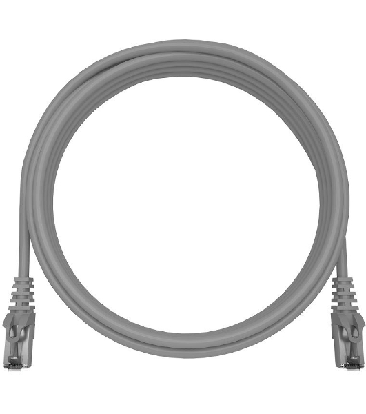 Патч-корд NTSS NTSS-PC-FTP-RJ45-5e-5.0-LSZH-GY NTSS-PC-FTP-RJ45-5E-5.0-LSZH FTP RJ-45 вил.-вилка RJ-45 cat.5e 5м серый LSZH (уп.:1шт) 26AWG