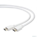 Кабель Cablexpert HDMI CC-HDMI4-W-6, 19M/19M, v2.0, медь, позол.разъемы, экран, 1.8м, белый, пакет, фото7