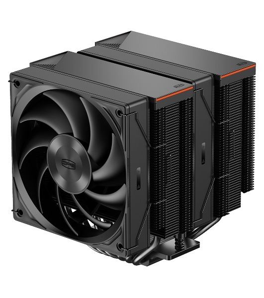 Кулер для процессора PCCooler RZ620 BK (260W, 4-pin PWM, 157.5мм, Al/Cu, 6x6мм, 1x120мм, 86.73CFM, 32dBA, 2200RPM, S: 1851/1700/1200/115X, AM5/AM4, черный)