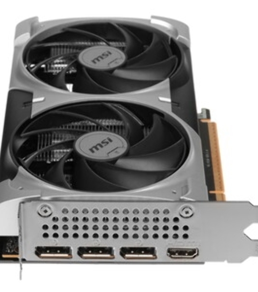 Видеокарта MSI GeForce RTX 5050 8G VENTUS 2X, NVIDIA RTX 5050, 8 ГБ GDDR6, 128 бит, PCI-e 5.0, 1xHDMI, 3xDP, 2587 МГц
