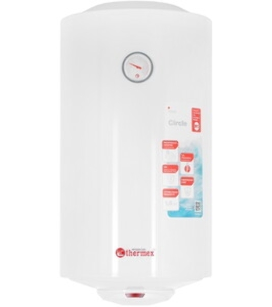 Водонагреватель электрический Thermex Thermo 50 V Slim белый, накопительный, 50 л, 2 кВт, настенный, вертикальный, узкий корпус