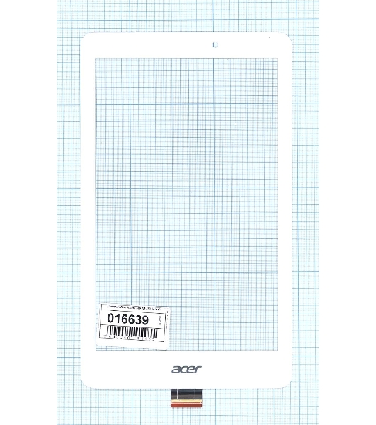 Сенсорное стекло (тачскрин) для Acer Iconia Tab A1-850. белое
