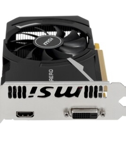 Видеокарта MSI GT 1030 AERO ITX 4GD4 OC Nvidia GT 1030 4Gb, DDR4, PCI-E 3.0, HDMIx1 DVIx1 HDCP