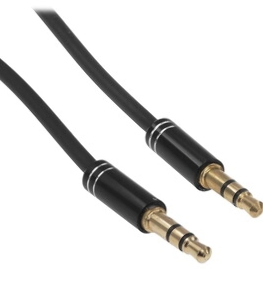 Кабель аудио Cablexpert CCAB-02-35MM-2MB, 3.5 Jack (M)/3.5 Jack (M), черный, 2м, блистер