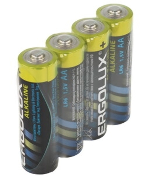 Элемент питания алкалиновый Ergolux LR6 Alkaline BP-24 (уп.24шт)
