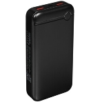 Портативный аккумулятор OLMIO P-20, 20000mAh, 20W, QuickCharge3.0/PowerDelivery, черный, фото 1