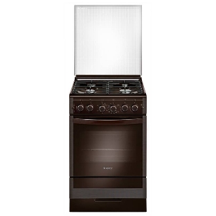 Плита газовая Gefest 5300-02 0047 коричневый, конфорок 4 газовых, духовка 52 л, 50 см x 85 см x 58.5 см