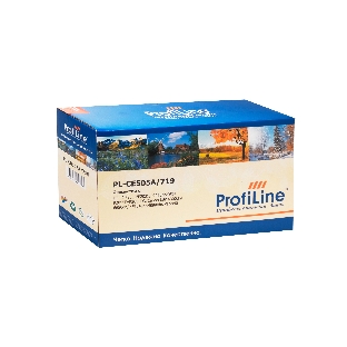 Картридж лазерный ProfiLine PL-CE505A/719 для принтеров HP LJ P2030/P2035/P2050/P2055/P2055D/P2055DN/Canon LBP 6300dn/6650dn/MF5840dn/5880dn/MF5940 2300 копий