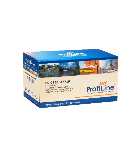 Картридж лазерный ProfiLine PL-CE505A/719 для принтеров HP LJ P2030/P2035/P2050/P2055/P2055D/P2055DN/Canon LBP 6300dn/6650dn/MF5840dn/5880dn/MF5940 2300 копий