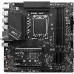 Материнская плата MSI PRO B760M-A WIFI DDR4, LGA 1700, Intel B760, 4xDDR4, 4xSATA, 2xM.2, 1xPCI-E 4.0 x16, 1xPCI-E 4.0 x4, 1xPCI-E x1, 2xHDMI, 2xDP, 1x 2.5Gb LAN, 2xUSB-A 2.0, 2xUSB-A 3.2 Gen 1, 2xUSB-A 3.2 Gen 2, 3x3.5 мм, 7.1, Micro-ATX, фото5