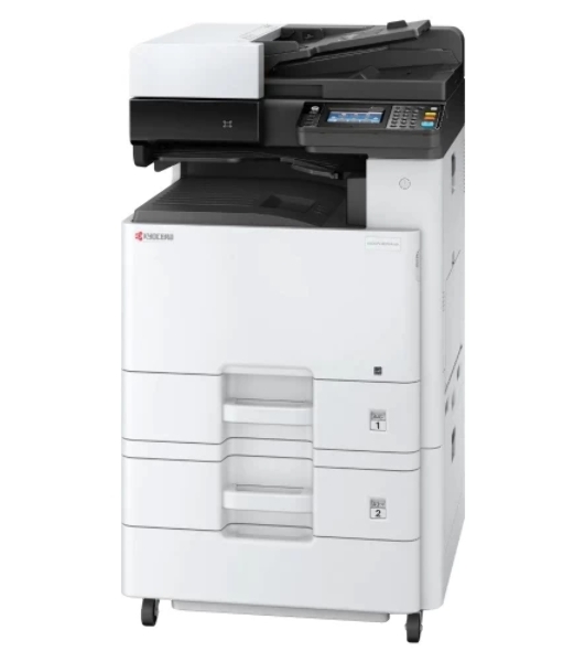 МФУ лазерное Kyocera Ecosys M8124cidn (1102P43NL0), A3, цветной, печ. до 24 стр/мин. (А4) до 12 стр/мин. (А3), скан. до 50 стр/мин., 1200 x 1200 dpi (печать) 600x600dpi (скан.), USB, RJ-45, NFC, Air Print, Mopria