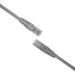 Патч-корд NTSS NTSS-PC-FTP-RJ45-5e-5.0-LSZH-GY NTSS-PC-FTP-RJ45-5E-5.0-LSZH FTP RJ-45 вил.-вилка RJ-45 cat.5e 5м серый LSZH (уп.:1шт) 26AWG, фото 1