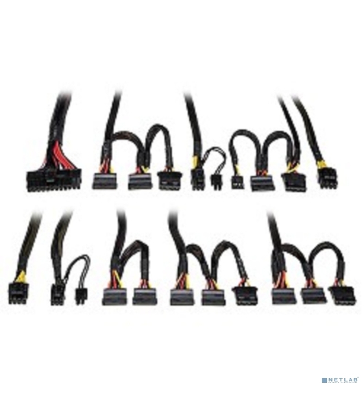 Блок питания серверный ExeGate (RM-700ADS) APFC,2х8см fan, 20+4pin/(4+4)pin+(4+4)pin, 2xPCI-E, 9xSATA