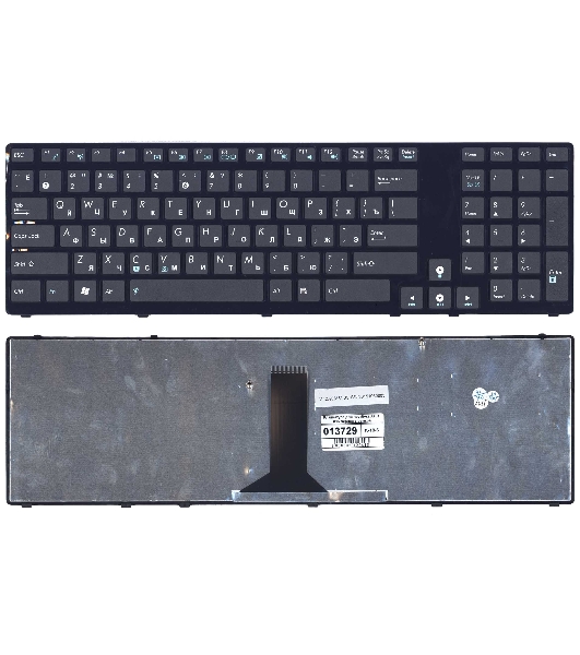 Клавиатура для ноутбука Asus K95 черная с рамкой