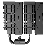 Кулер для процессора PCCooler RZ620 BK (260W, 4-pin PWM, 157.5мм, Al/Cu, 6x6мм, 1x120мм, 86.73CFM, 32dBA, 2200RPM, S: 1851/1700/1200/115X, AM5/AM4, черный), фото16