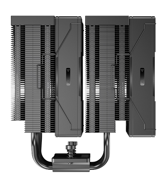 Кулер для процессора PCCooler RZ620 BK (260W, 4-pin PWM, 157.5мм, Al/Cu, 6x6мм, 1x120мм, 86.73CFM, 32dBA, 2200RPM, S: 1851/1700/1200/115X, AM5/AM4, черный)