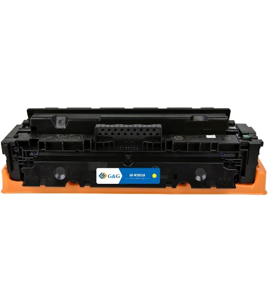 Картридж лазерный G&G GG-W2032A, 415A желтый (2100 стр.) для HP LJ M454/MFP M479